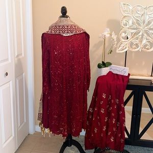 Heavy formal pakistani dress